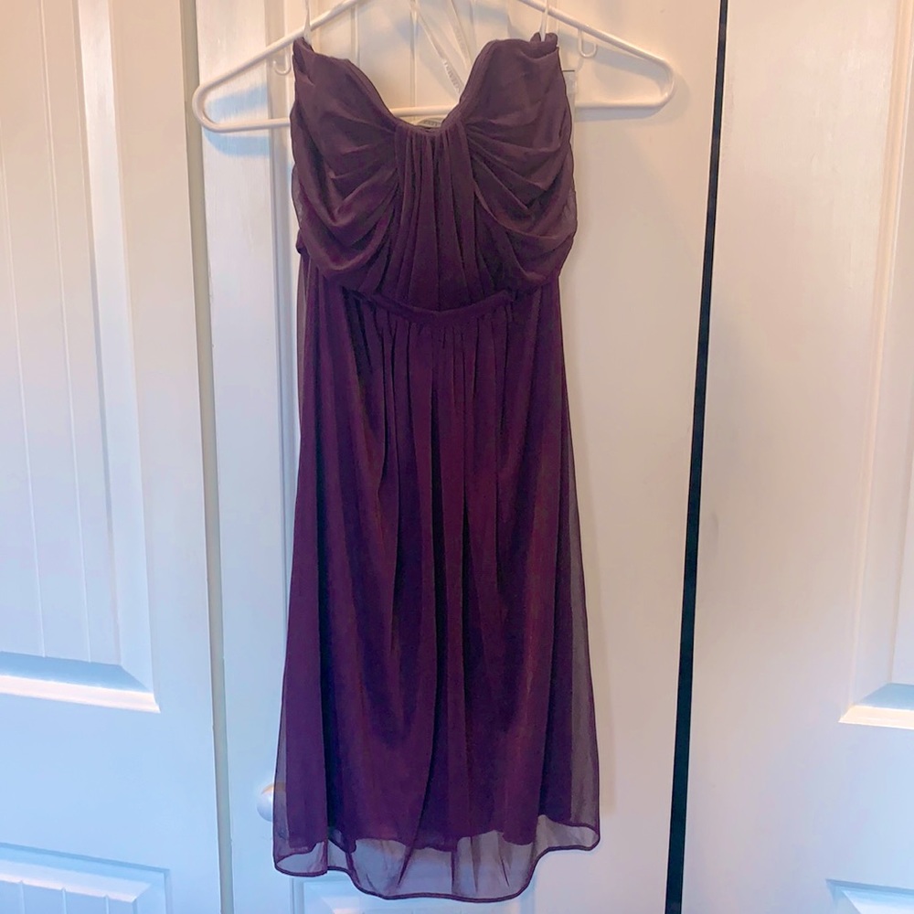 NWT Plum David’s Bridal Bridesmaid Dress